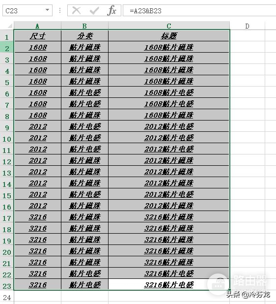 Excel快捷键大全：Ctrl+26个字母的快捷键，使用表格你也快人一步