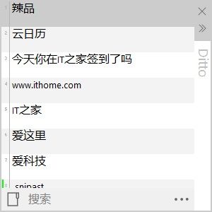 Windows剪贴板管理软件Ditto(剪贴板管理器)