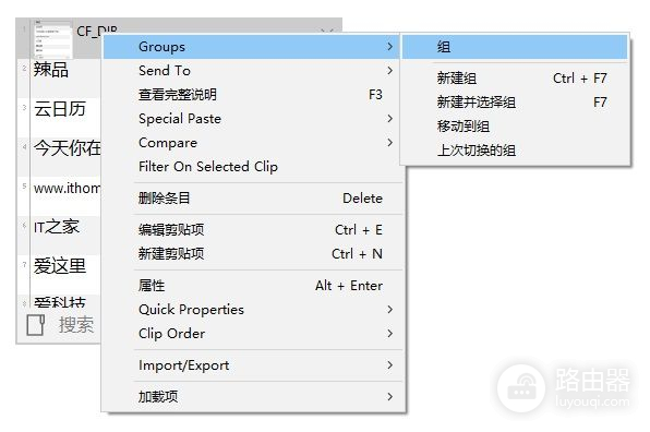 Windows剪贴板管理软件Ditto(剪贴板管理器)