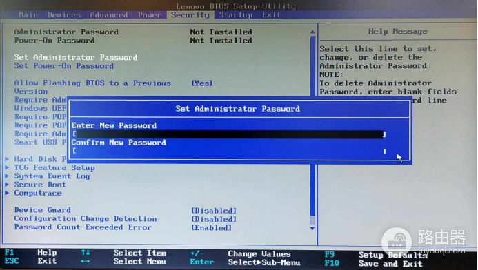 联想电脑BIOS设置进入密码(联想电脑密码如何设置密码)