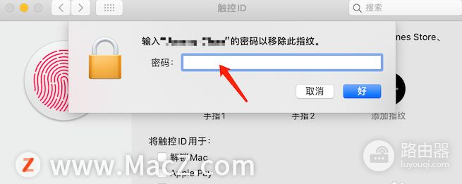 电脑如何去掉指纹(MacBook怎样删除Touch ID指纹密码？)