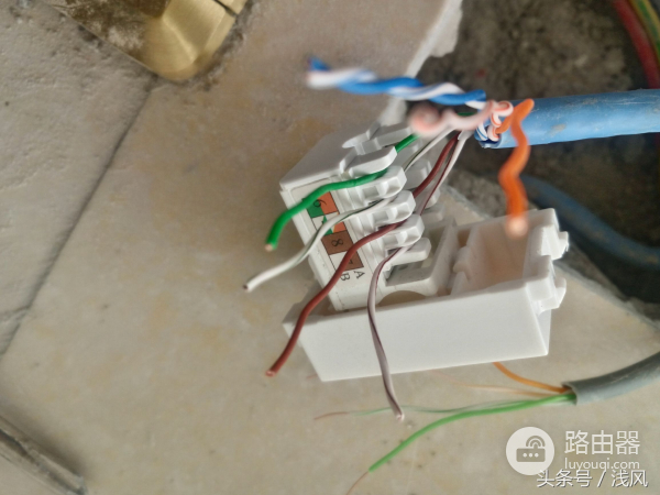 家里电脑的线怎么插在墙上(墙面和地插网线怎么接线)