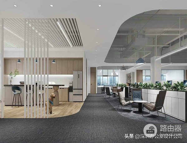 总经理办公室与办公区布置(办公室电脑怎么布置好)