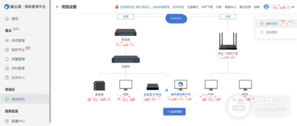 普通千兆路由器组网方式(智能组网没那么复杂,百元级千兆智能路由器蒲公英X3A也能轻松搞定)