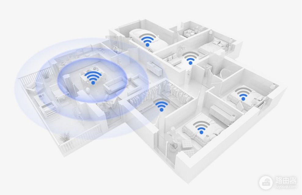 华为路由器智慧组网设置(华为发布新一代子母路由 Q6，实现电力线和Mesh混合组网)