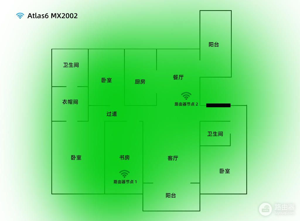 支持跨品牌组网的路由器(解决大户型网络全覆盖问题，你需要一套领势 MX2002 Mesh组网路由器)