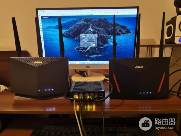路由器带ap模式怎么组网(软路由器和两台华硕路由器组网，Mesh组网ap模式)