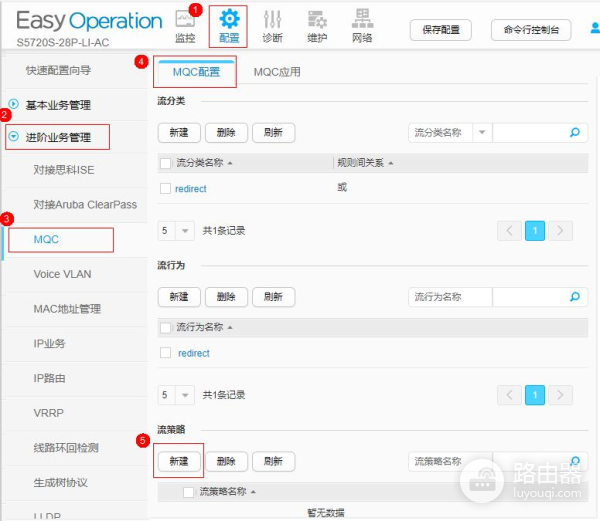 网关路由器交换机如何组网(S交换机如何通过web界面配置策略路由)