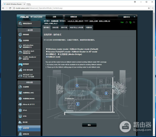 华硕路由器ac组网(华硕路由器福利，老路由器新玩法，轻松无线AiMesh组网)