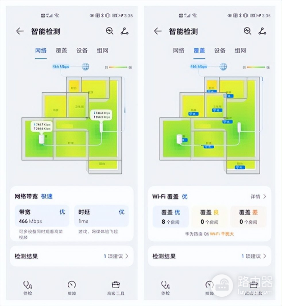 华为路由器电路组网(原来电路真的可以当网线用!华为路由Q6电力版评测)