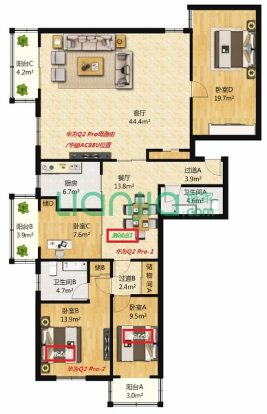 华为路由器和华硕组网(同为旗舰,华为路由 Q2 Pro和华硕AC88U谁更值得买?)