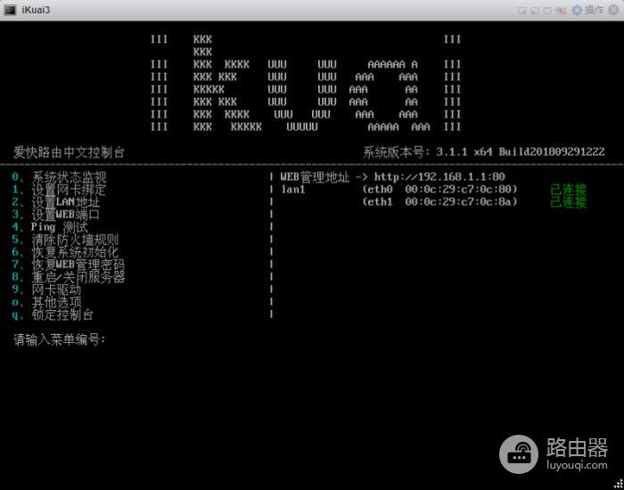 路由器异地组网爱快(ESXi安装爱快iKuai Openwrt双软路由)