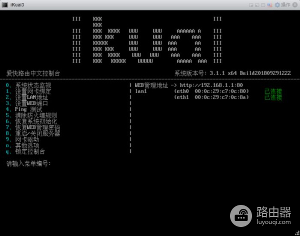 路由器异地组网爱快(ESXi安装爱快iKuai Openwrt双软路由)