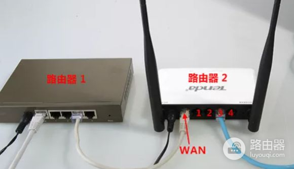 路由器连接另一个路由器怎么设置(路由器下面再接路由器怎么设置)