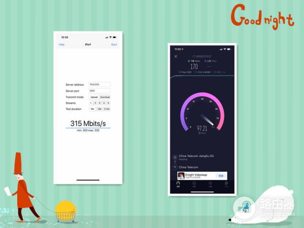 八根天线可接设备多,飞鱼星家用无线路由器测试