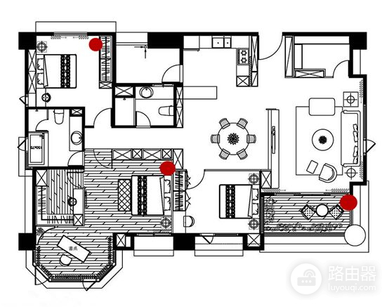 大房子如何清除网络死角?你可能差个荣耀分布式路由器