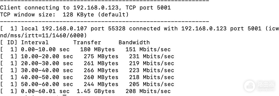 TL-XDR5430测速WIFI6路由器TP-LINK家用AX5400测速Macbook-pro