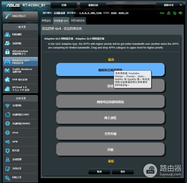 中档路由器的实力派,华硕 RT-AC66U B1 初体验