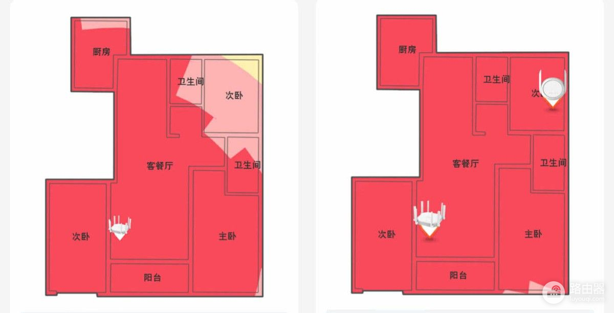 锐捷蜂鸟套装路由器入手体验：大户型全屋网络覆盖，这一套就够了