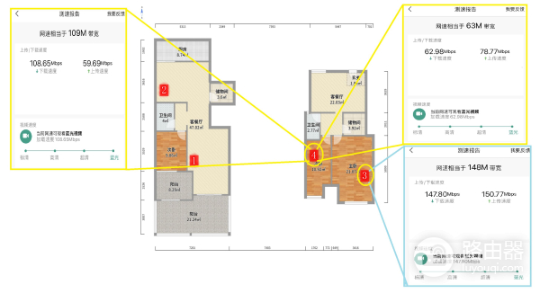一键组网分布式路由器,锐捷星耀M32超强信号专治多层户型