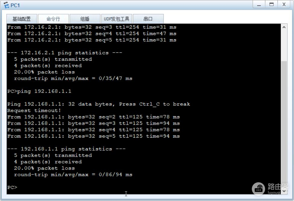 华为路由器RIP重分发OSPF