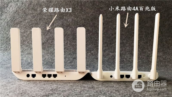 荣耀路由X3对标小米路由4A百兆版,谁才是百元路由器的王者?
