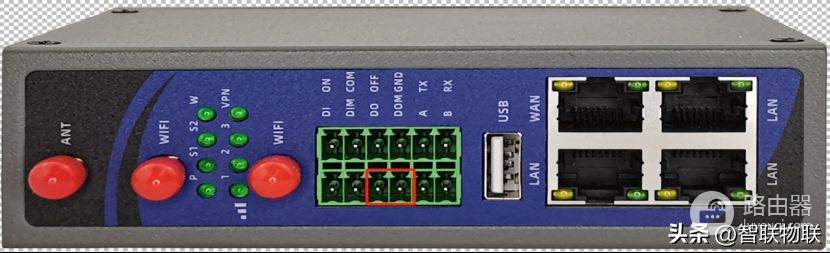 工业路由器IO远程控制使用说明（智联物联示例）
