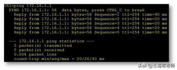 华为路由器配置RIP手动路由汇总,让路由表的路由条目更易读