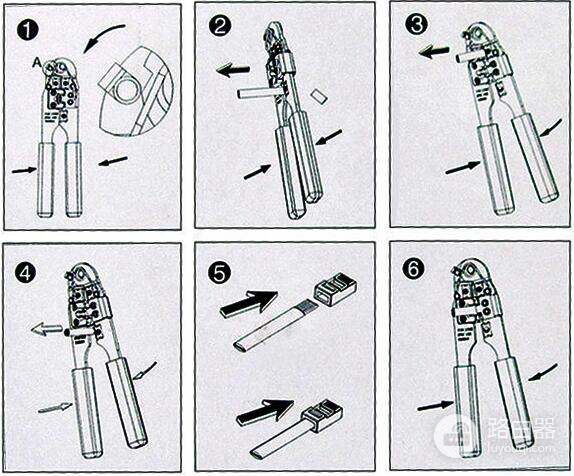 连接路由器的网线的水晶头的接法.(两个wifi相连的网线水晶头该怎么接)