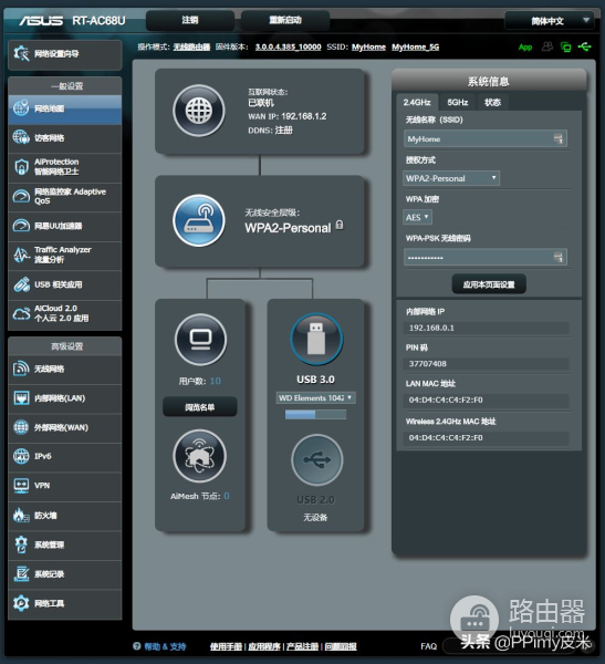 家用多面手:华硕RT-AC68U路由器