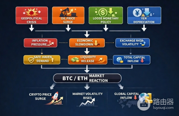地缘冲突到全球经济与加密市场的联动（美伊冲突期间）