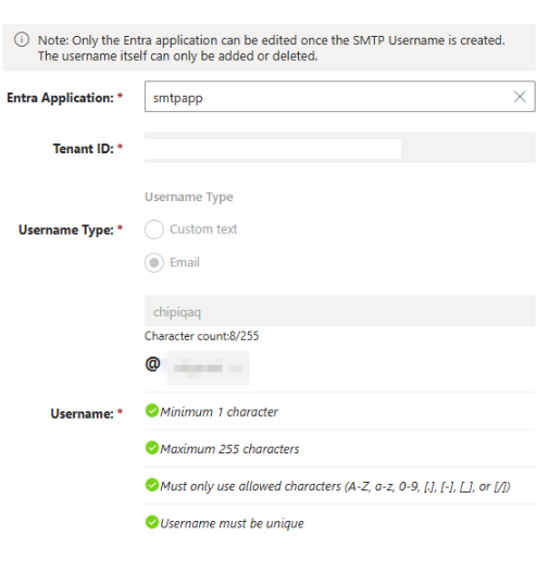 Azure SMTP发送电子邮件失败报错550 5.3.5 Email sender's username is invalid怎么办？发件人用户名无效解决方法