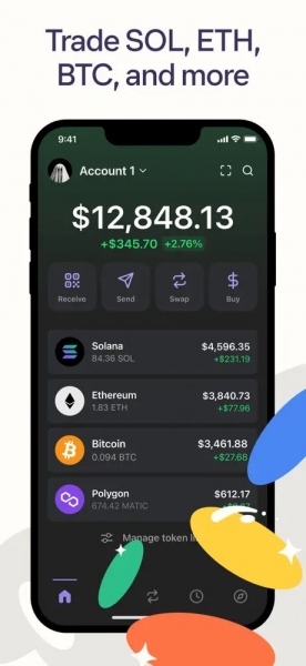 Phantom钱包官方下载地址、钱包买币、换币、质押全流程
