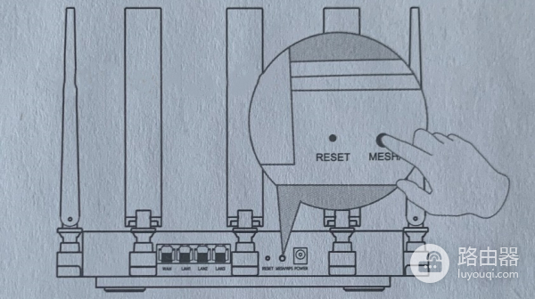 中兴ZTE路由器Mesh组网步骤介绍