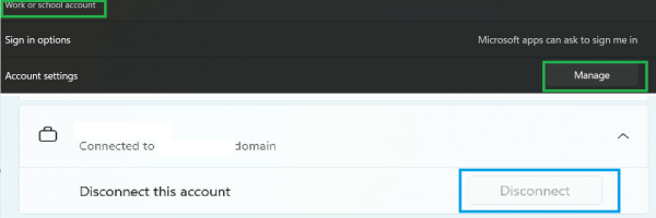 无密码删除组织microsoft id怎么办？windows工作账户退出教程
