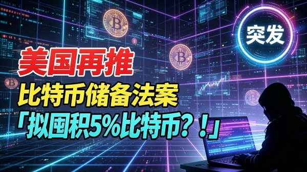 ARMA法案详解：美国推动比特币战略储备，大银行为何从反对转向积极拥抱？