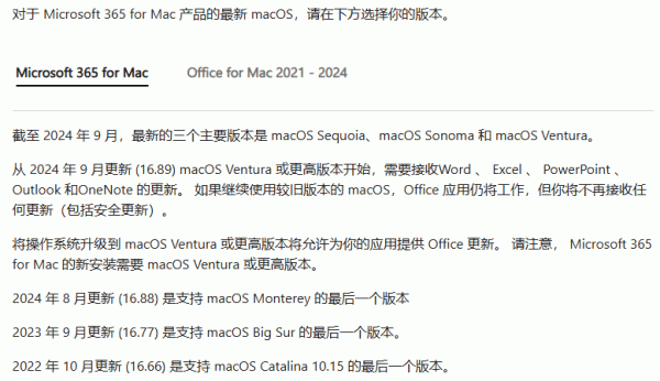 Mac版Word 16.77提示升级macOS 13？不升级的影响与应对方案