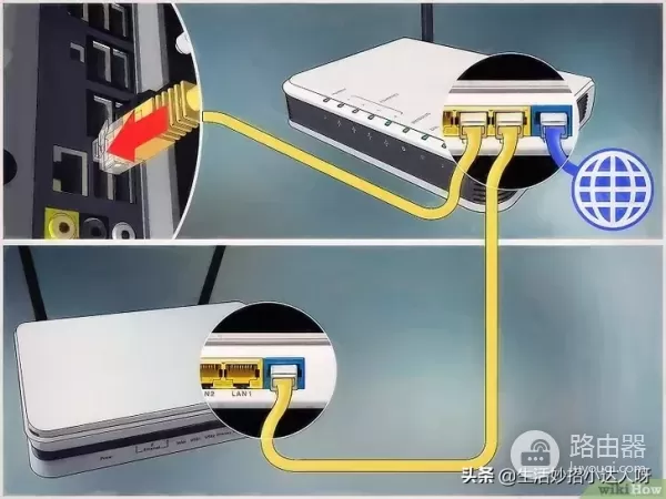 如何连接两台路由器以扩展网络-如何把网络连接在路由器上