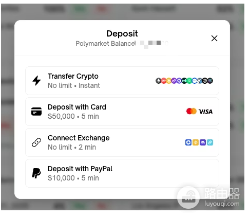 怎么在Polymarket充值? Polymarket上入金教程