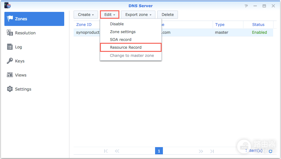 wifi的搜索域怎么设置(如何通过 Synology DNS Server 设置域)