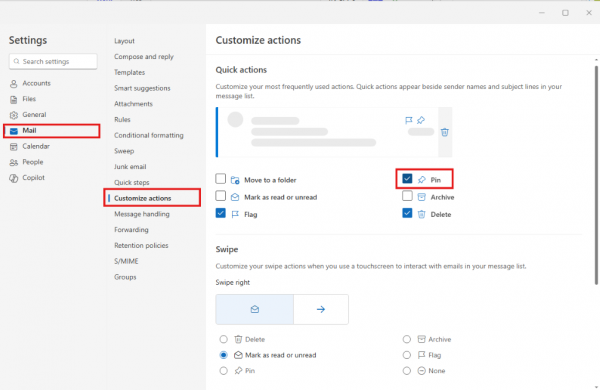 outlook更新后邮件固定功能消失怎么办？置顶功能找回教程