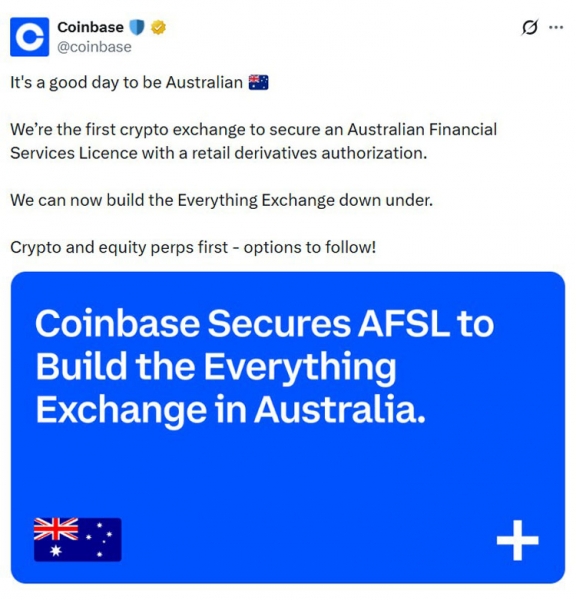 Coinbase澳大利亚扩张分析，多资产交易与养老金资金接入影响分析