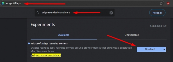 edge浏览器更新后四周有白边怎么办？关闭网页圆角边框教程
