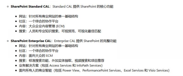 Sharepoint 2019容量限制由什么决定？CAL授权与存储空间关系