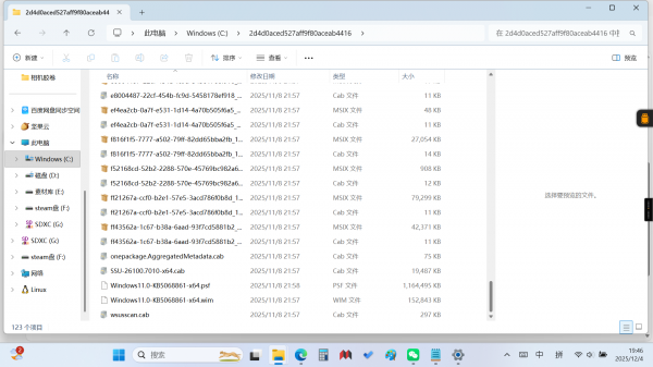 windows C盘出现大量未知安装包文件怎么办？系统空间清理修复教程