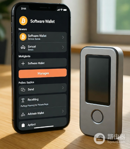 硬件钱包与软件钱包的区别？冷钱包与热钱包的区别？