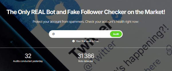 Twitter Audit是什么？如何快速识别假粉丝和机器人账户