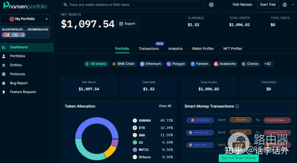 Defi投资组合跟踪工具大全,如何高效追踪你的加密资产?