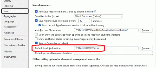 word默认本地保存位置注册表修改失效怎么办？word路径设置方法