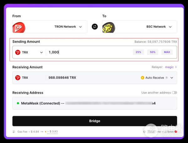 BTTC跨链桥解读,手动、自动及Gas充值模式